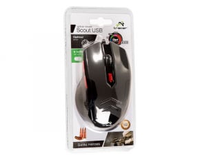 Tracer Gamezone Scout optikai egér fekete USB (TRAMYS44246)