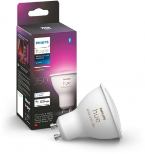 Philips Hue White and Color Ambiance LED fényforrás GU10 5.7W (929001953111)