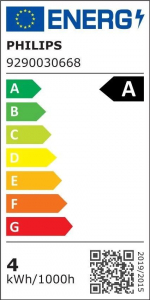 Philips LED fényforrás E27 4W (929003066801)