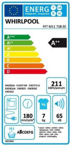 Whirlpool FFT M11 72B EE szárítógép