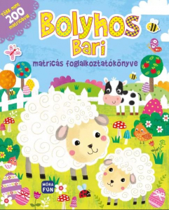 Móra könyvkiadó Bolyhos Bari matricás foglalkoztatókönyve (9789636034269)