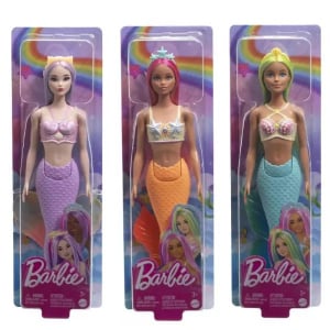 Mattel Barbie Dreamtopia: Színes hajú sellő baba - többféle (HRR02/232902)