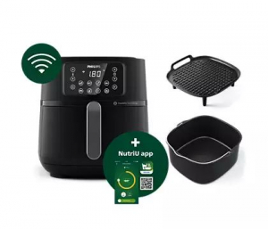 Philips HD9285/9 Airfryer 5000-es sorozatú XXL forrólevegős sütő fekete