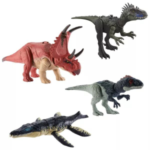 Mattel: Jurassic World: Támadó dinó figura hanggal - többféle (HLP14)