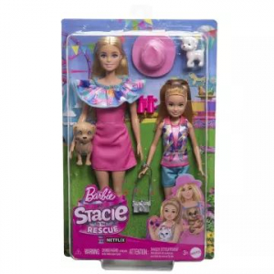 Mattel Barbie: Stacie to the Rescue - Barbie és Stacie baba (HRM09)