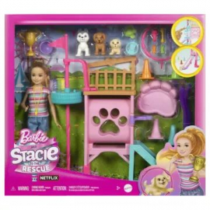 Mattel Barbie: Stacie to the Rescue - Kutyaiskola játékszett (HRM10)