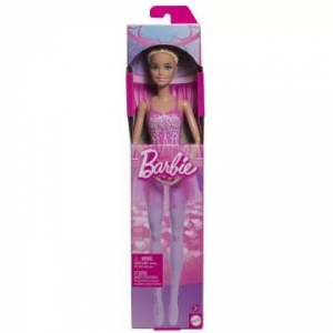 Mattel Barbie: Szőke hajú balerina baba rózsaszín tütüben (HRG34)
