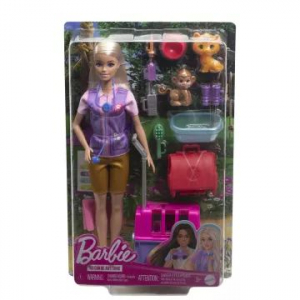 Mattel Barbie: Vadállatmentő játékszett (HRG50)