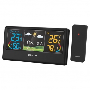 Sencor SWS 4100 B időjárás állomás fekete