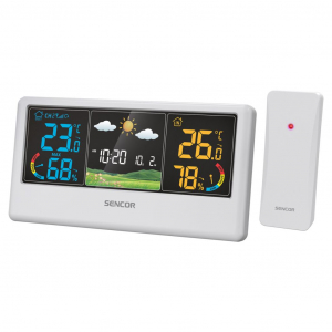 Sencor SWS 4100 W időjárás állomás fehér