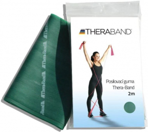 Thera-Band erősítő gumiszalag 2m zöld (8594180680043)
