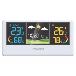 Sencor SWS 4100 W időjárás állomás fehér