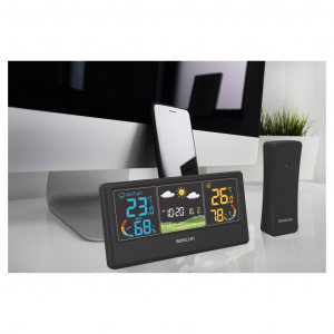 Sencor SWS 4100 B időjárás állomás fekete