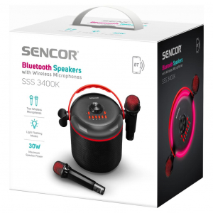 Sencor SSS 3400K Bluetooth Karaoke hangfal + mikrofon