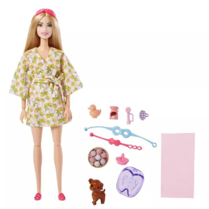 Mattel Barbie feltöltődés: Wellness Barbie baba (HKT90)