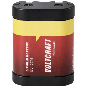 VOLTCRAFT 2CR5 VC-14934715 Fotóelem Lítium 1500 mAh 6 V