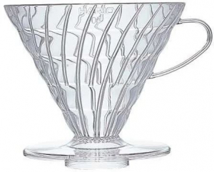 Hario Dripper V60-02 filteres kávékészítő műanyag átlátszó (VDR-02-T)