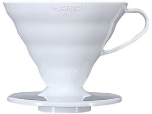 Hario Dripper V60-02 filteres kávékészítő műanyag fehér (VDR-02-W)