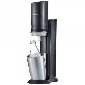 Sodastream Szódakészítő Crystal 3.0 nemesacél, fekete