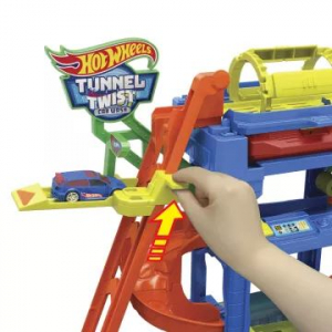 Mattel Hot Wheels City: Emeletes autómosó pályaszett színváltós kisautóval (HTN80)