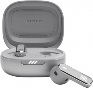 JBL Live Flex TWS Bluetooth fülhallgató szürke (LIVEFLEXGRY)