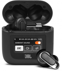 JBL Tour Pro 2 TWS Bluetooth fülhallgató fekete (JBLTOURPRO2BLK)