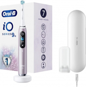 Braun Oral-B iO9N elektromos fogkefe Rose Quartz (4210201303107)