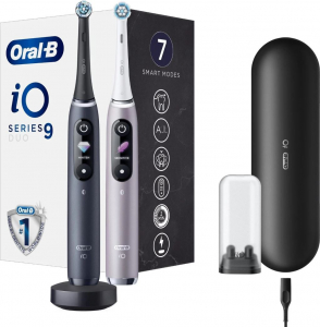 Braun Oral-B iO9 Duo elektromos fogkefe Black Onyx & Rose Quartz (4210201411574)