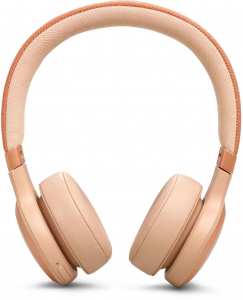 JBL LIVE 670 BTNC Bluetooth zajszűrős fejhallgató homok (JBLLIVE670NCSAT)