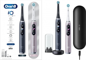Braun Oral-B iO9 Duo elektromos fogkefe Black Onyx & Rose Quartz (4210201411574)