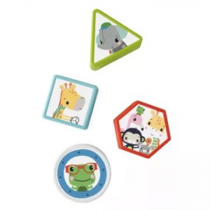 Mattel Fisher-Price: Forma és járgány kirakó fénnyel és hanggal (HRP31)