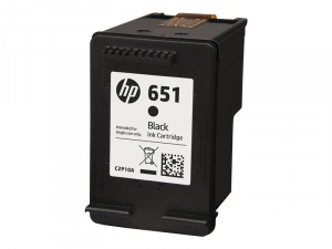 HP 651 festékpatron, fekete (C2P10AE#BHK)