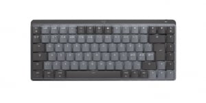 Logitech Machez készült MX Mechanical Mini amerikai nemzetközi (Qwerty) Tactile Quiet billentyűzet űrszürke (920-010837)