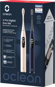 Oclean X Pro Digital Duo Set Gold & Blue (6970810554274)