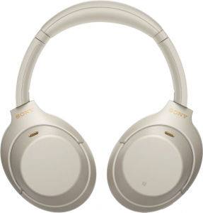 Sony WH-1000XM4 Bluetooth fejhallgató ezüst-szürke