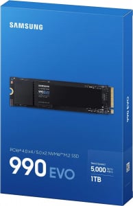 1TB Samsung 990 EVO M.2 NVMe SSD meghajtó (MZ-V9E1T0BW) 5 év garanciával!
