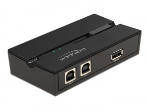 Delock USB 2.0 kapcsol&oacute; 2 szem&eacute;lyi sz&aacute;m&iacute;t&oacute;g&eacute;p - 1 eszk&ouml;z (11491)