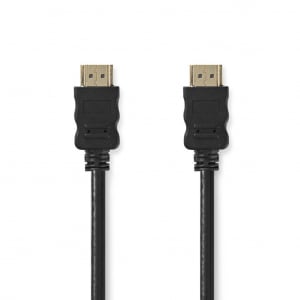 Nedis nagy sebességű HDMI összekötő kábel 30m (CVGT34000BK300)