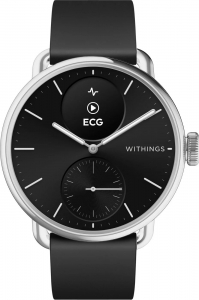 Withings Scanwatch 2 38mm aktivit&aacute;sm&eacute;rő &oacute;ra fekete (HWA10-model 1-All-Int)