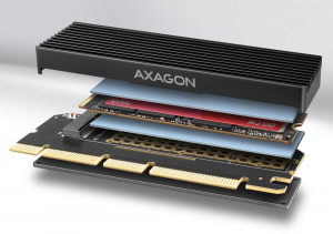 Axagon PCIE NVME M.2 SSD adapter (PCEM2-XS)