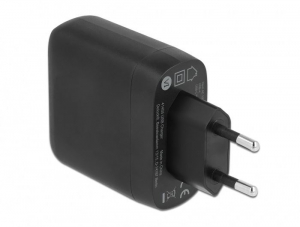 Delock USB-C PD 3.0 + USB-A 20W+12W hálózati töltő (41455)