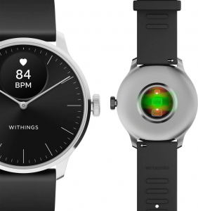Withings Scanwatch Light 37mm aktivitásmérő óra fekete (HWA11-model 5-All-Int)
