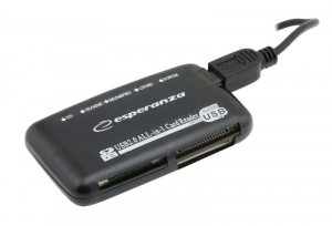Esperanza All-in-One USB 2.0 kártyaolvasó (EA117)