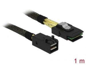 Delock Mini SAS HD SFF-8643 > Mini SAS SFF-8087 kábel 1m (83389)