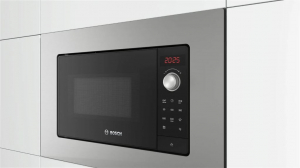 Bosch BFL623MS3 beépíthető mikrohullámú sütő fekete-inox