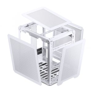 Jonsbo C6 White táp nélküli ITX/M-ATX ház fehér