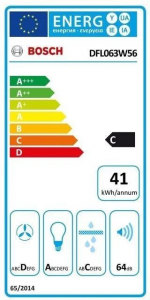 Bosch DFL063W56 teleszkópos páraelszívó