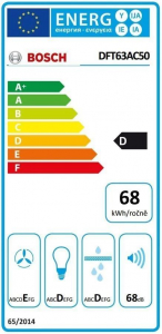 Bosch DFT63AC50 kihúzható páraelszívó