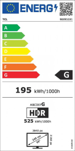 TCL 98X955 98" 4K QD-Mini LED TV