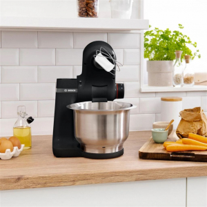 Bosch MUMS2EB01 konyhai robotgép fekete + Bosch MUZS2FWW húsdaráló